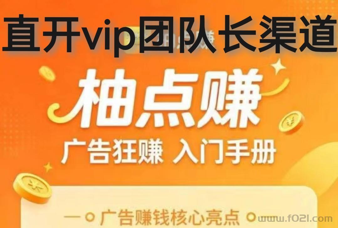 一手对接老板，注册即是vip团长可拿渠道奖励